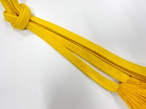 正絹　撚り房　手組帯締め